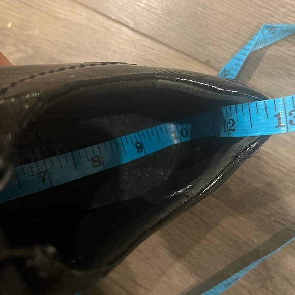 [US8]Mephisto Black Patent Leather Lace Up Comfort Shoes Sneakers-Made in France - Picture 12 of 13